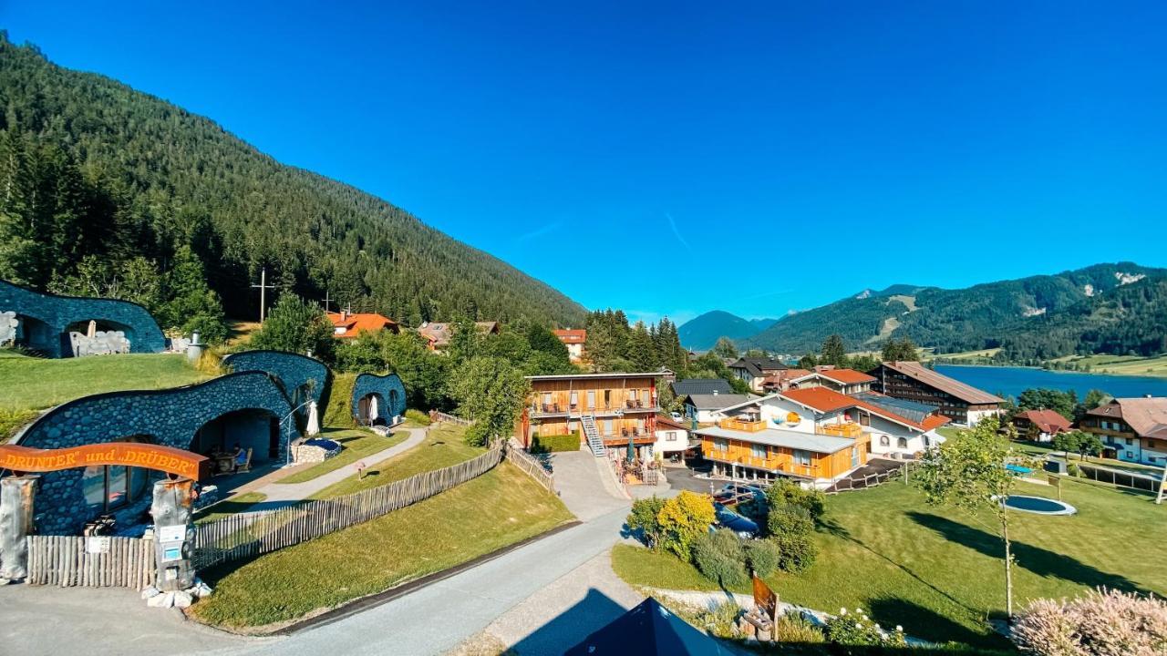 Erdhaeuser Und Apartments Mit Seeblick Und Alleinlage Вайсензее Экстерьер фото